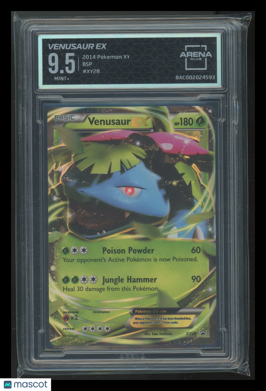 Venusaur EX #XY28 Arena Club 9.5 2014 Pokemon XY