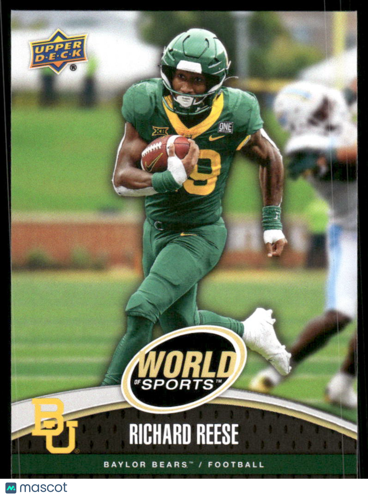 2025 Upper Deck World Sports Richard Reese #9 Football