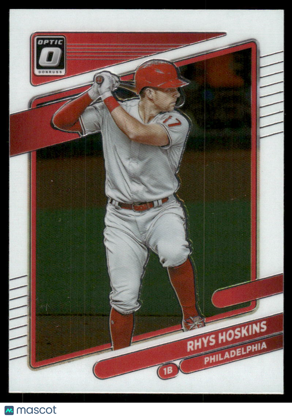 2021 Panini Donruss Optic Rhys Hoskins #136 Baseball