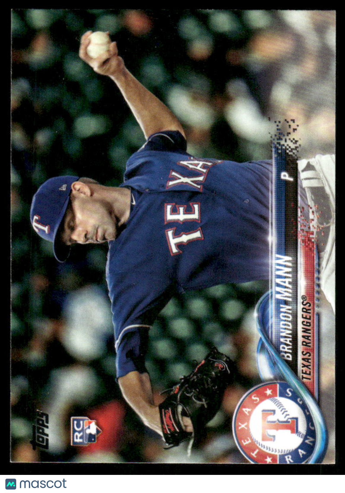 2018 Topps Update Series Brandon Mann #US208 RC Baseball