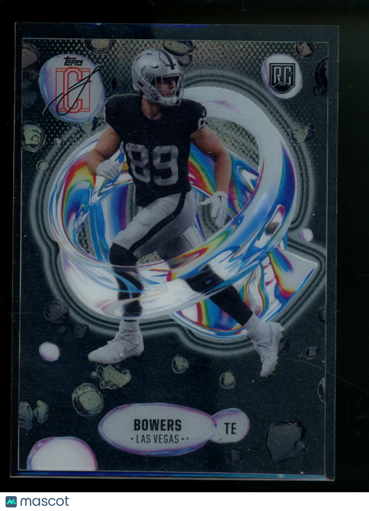 2024 Topps Signature Fluid Clear Brock Bowers #F-6  RC Football