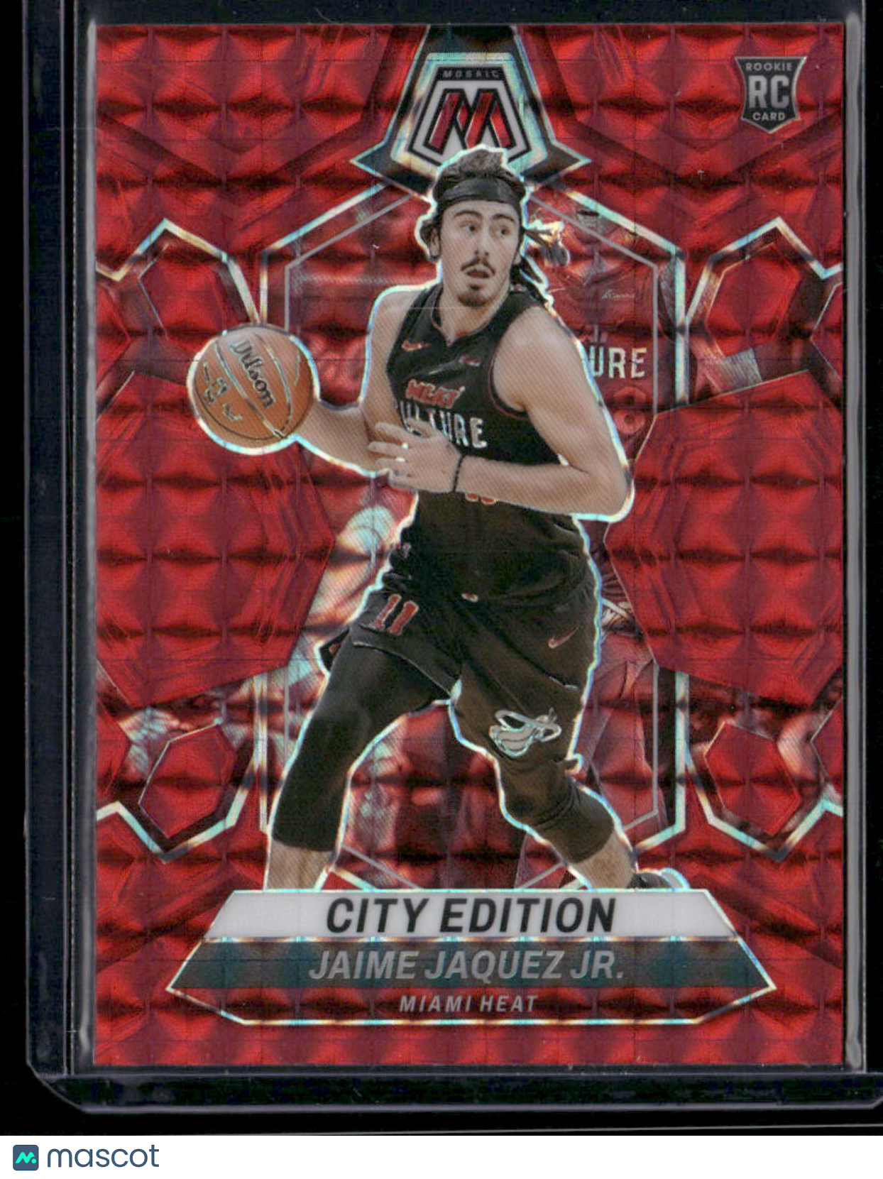 2023-24 Panini Mosaic Basketball Jaime Jaquez Jr. #280 Red Prizm RC Basketball