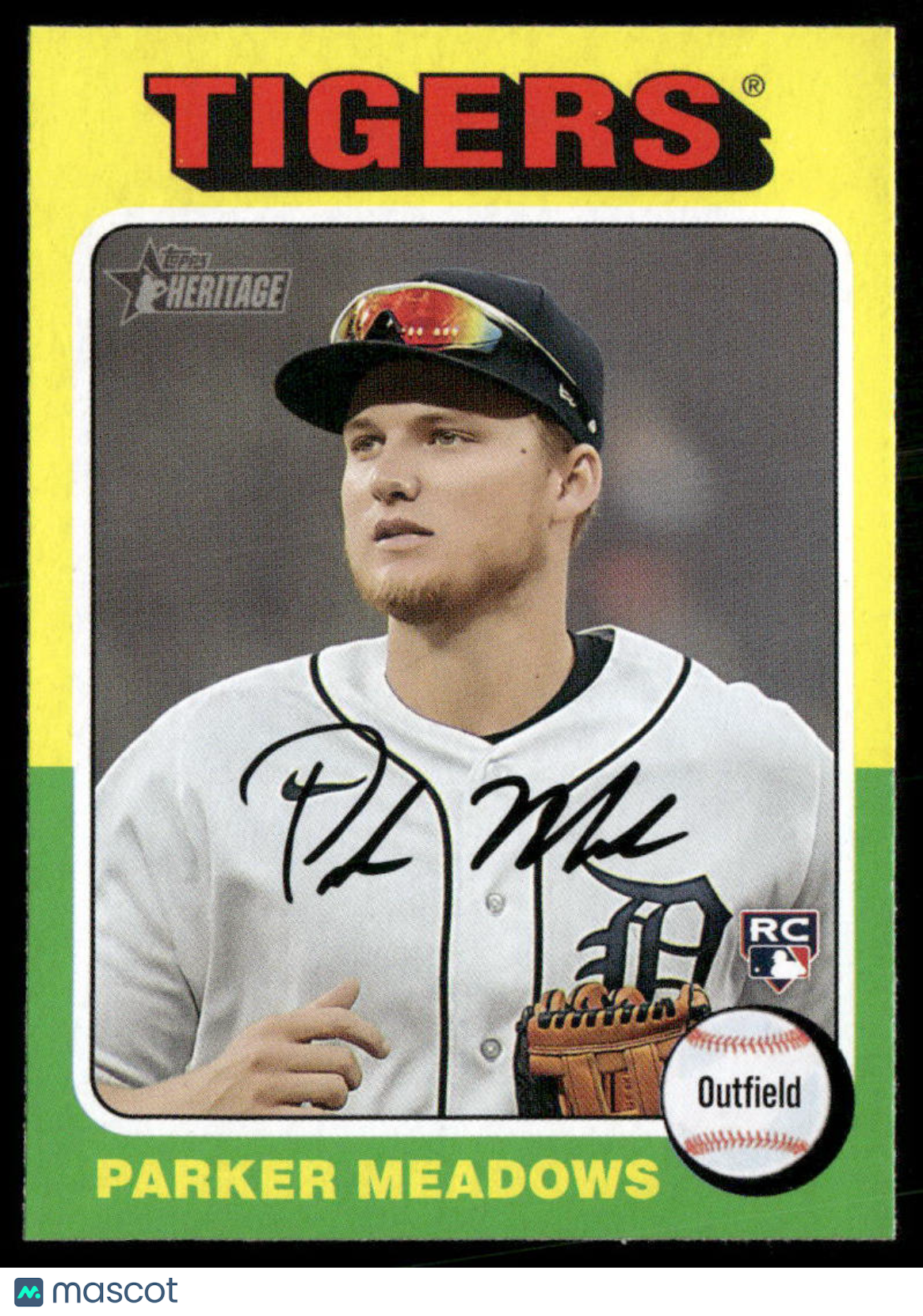 2024 Topps Heritage Parker Meadows #370 RC Baseball
