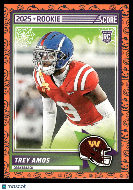 2025 Score A Treat Trey Amos #92 RC Football