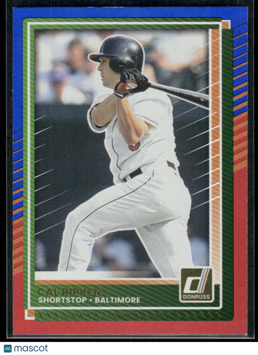 2025 Donruss Cal Ripken #88 Red Blue Baseball