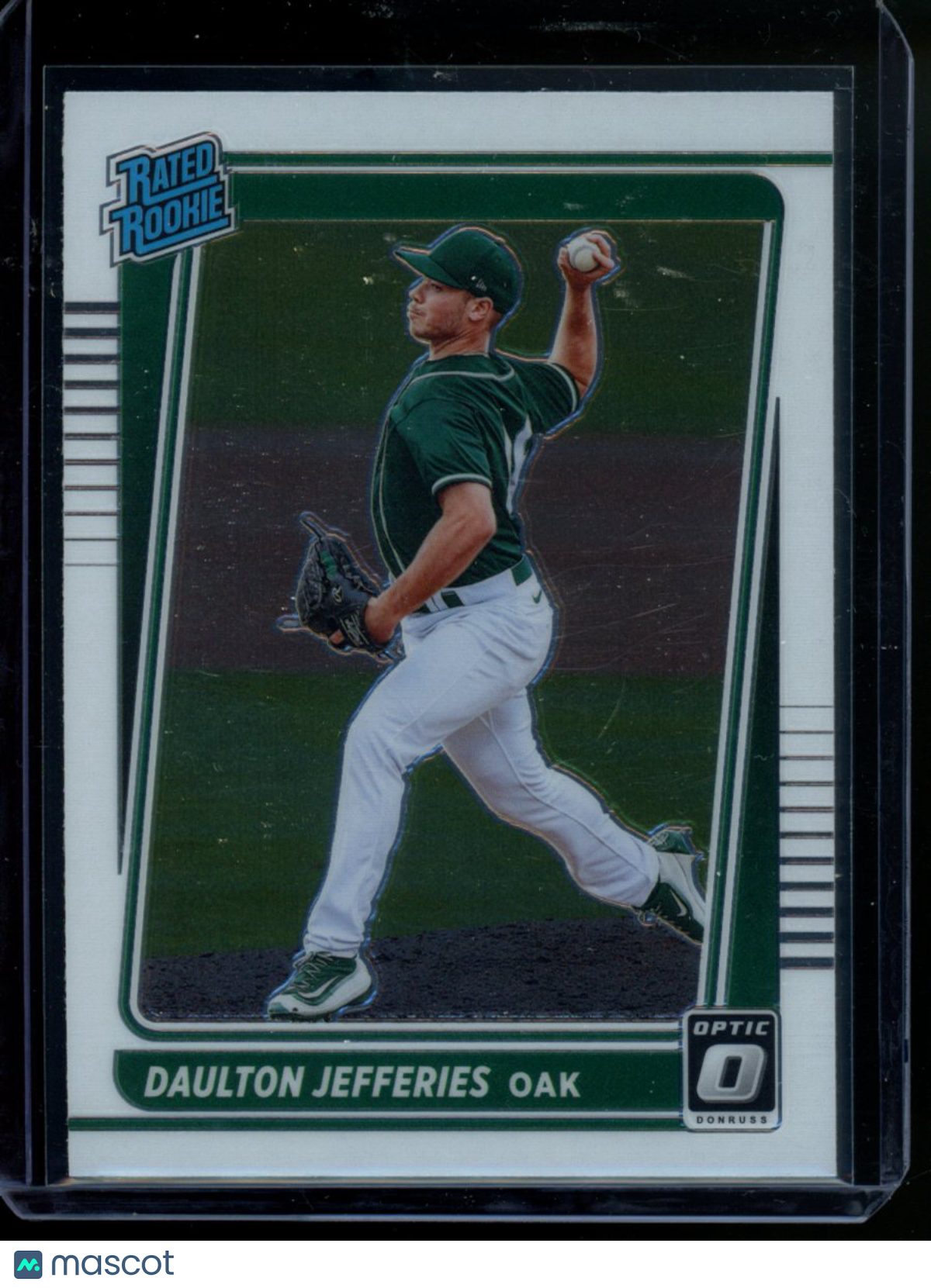 2021 Panini Donruss Optic Daulton Jefferies #69 Rated Rookie Baseball