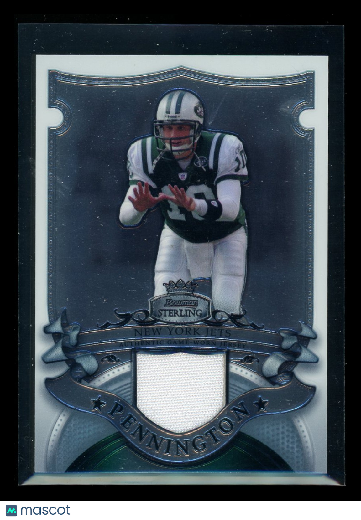 2007 Topps Sterling Chad Pennington #BSVR-CP Jersey Patch Football