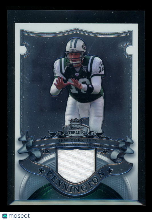 2007 Topps Sterling Chad Pennington #BSVR-CP Jersey Patch Football