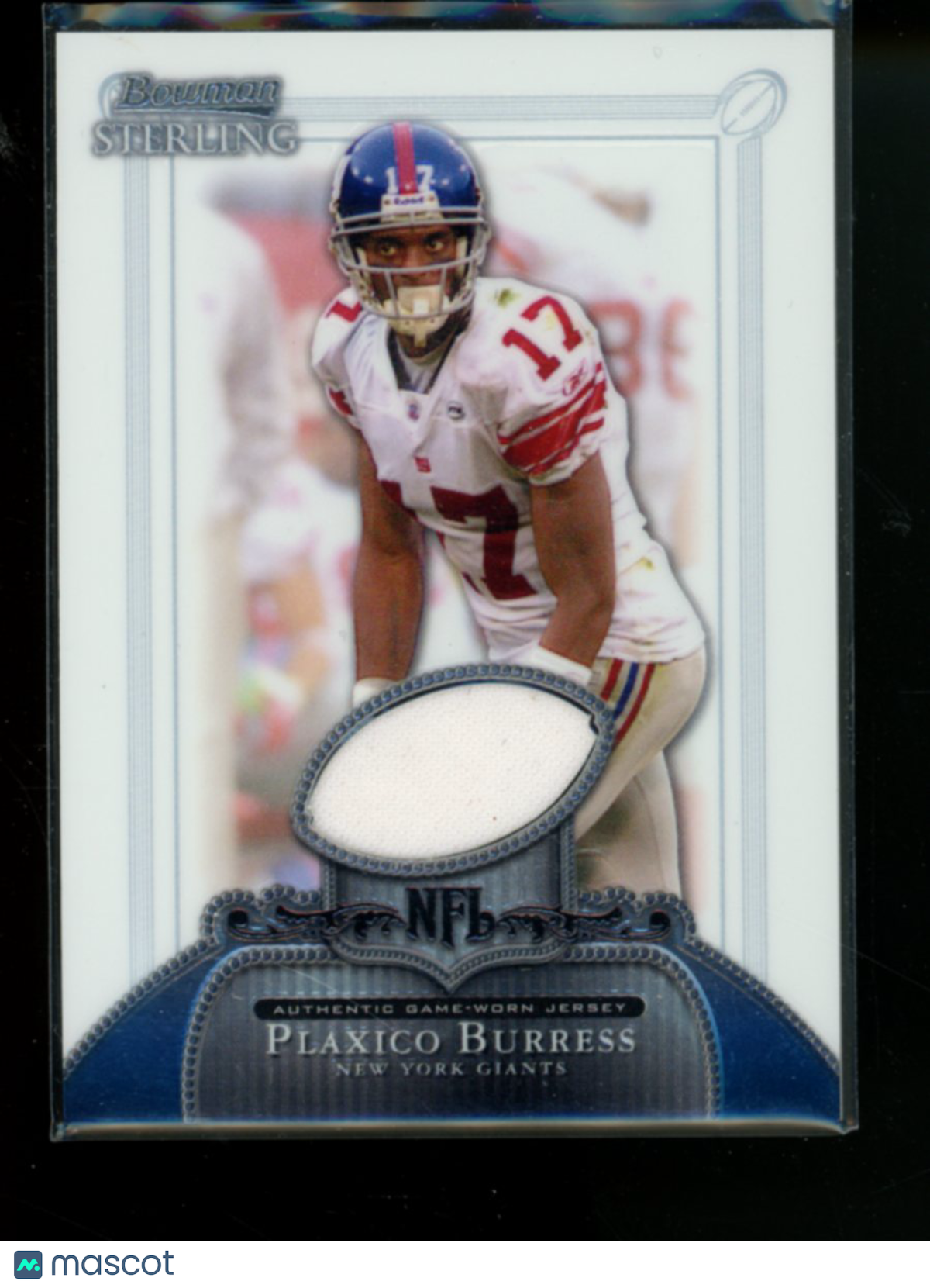 2006 Topps Bowman Sterling Plaxico Burress #BS-PB Authentic Game-Worn Jersey