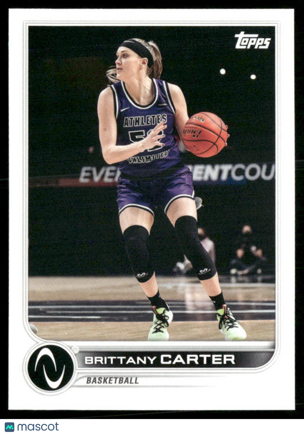 2023 Topps Athletes Unlimited Brittany Carter #12 Basketball