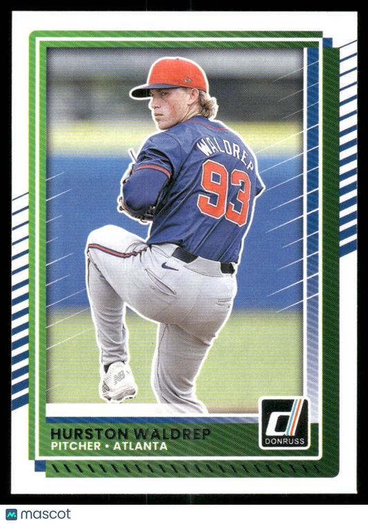 2025 Donruss Hurston Waldrep #58 Baseball