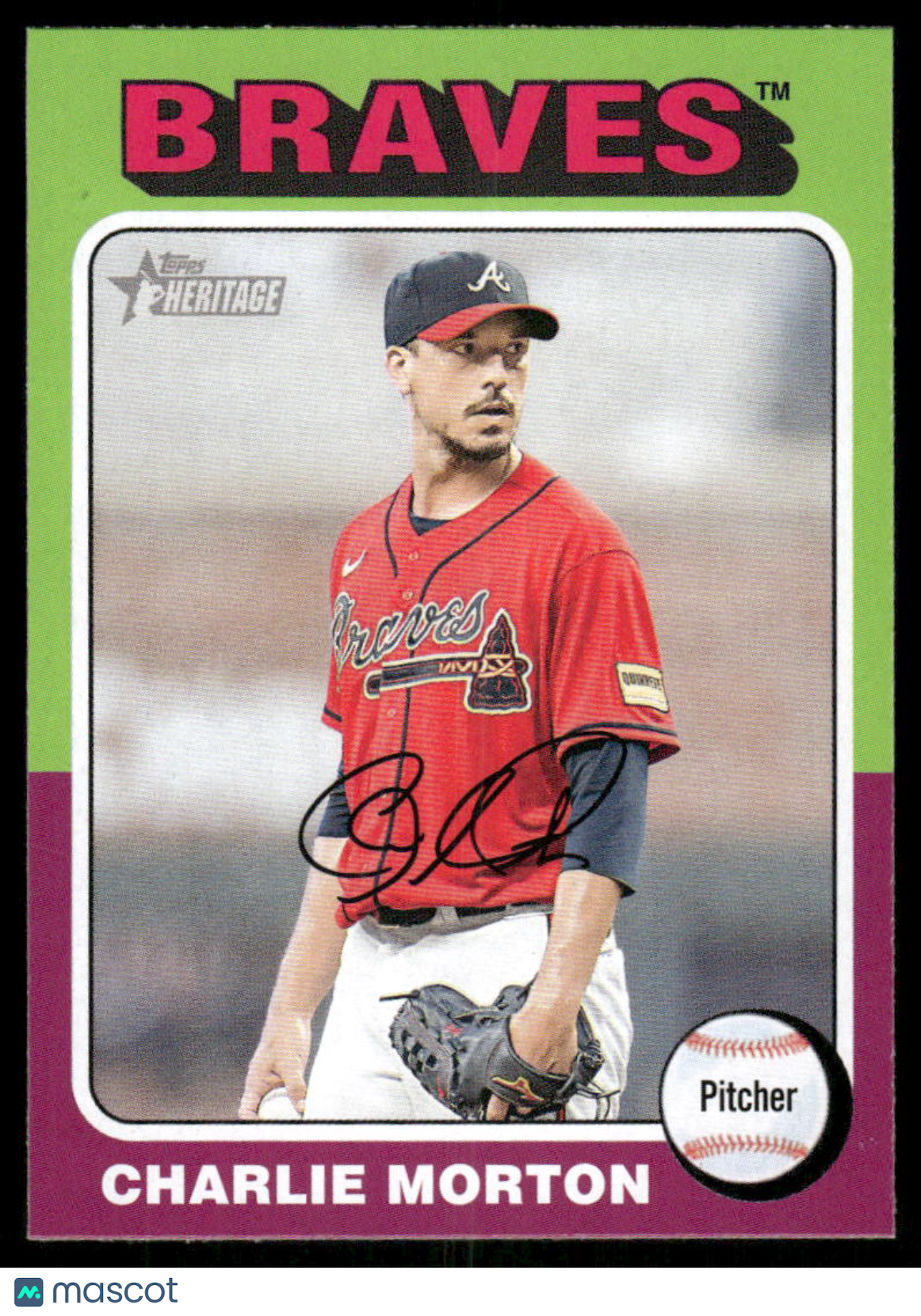 2024 Topps Heritage Charlie Morton #244 Baseball