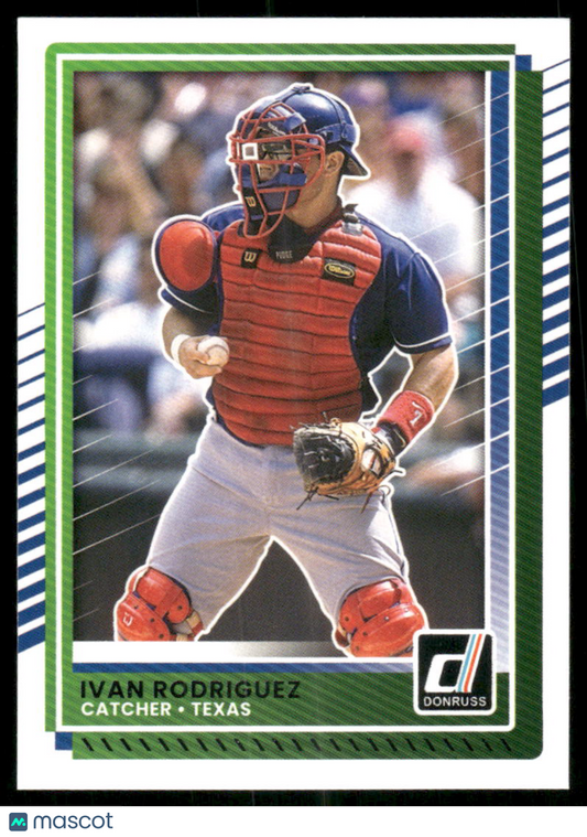 2025 Donruss Ivan Rodriguez #21 Baseball