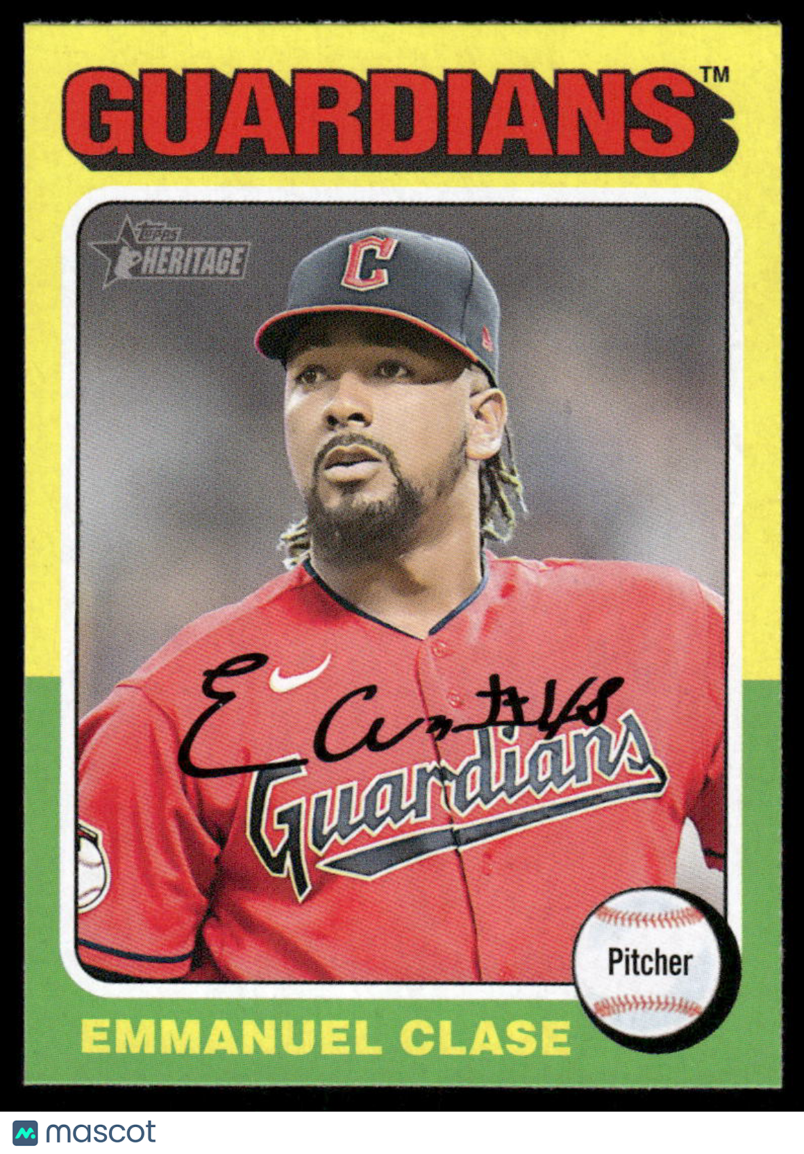 2024 Topps Heritage Emmanuel Clase #129 Baseball
