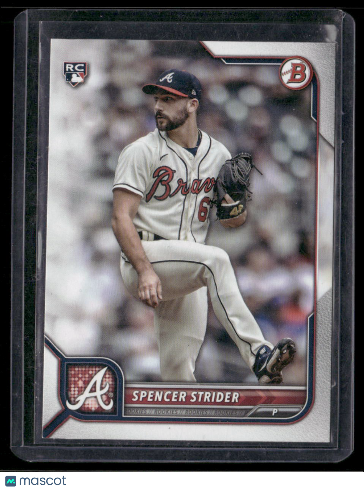 2022 Bowman Baseball Spencer Strider #41 RC Baseball