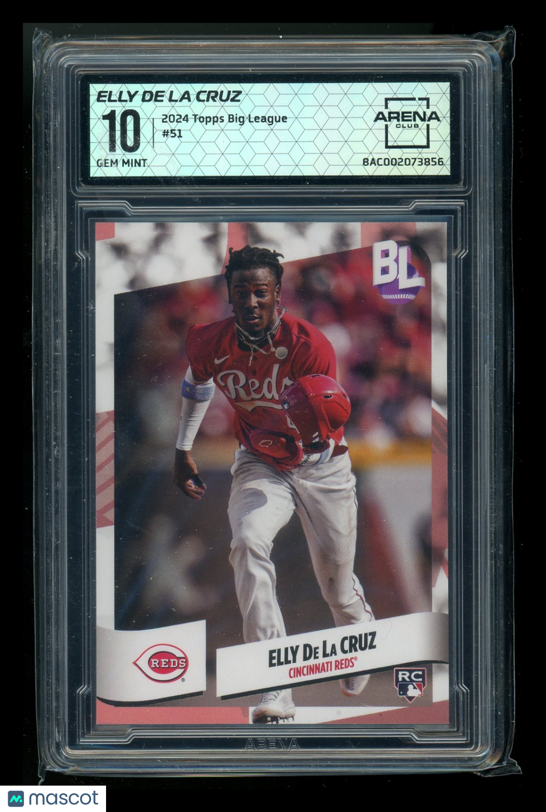 2023 Topps Big League Elly De La Cruz #51 RC Baseball Arena Club 10