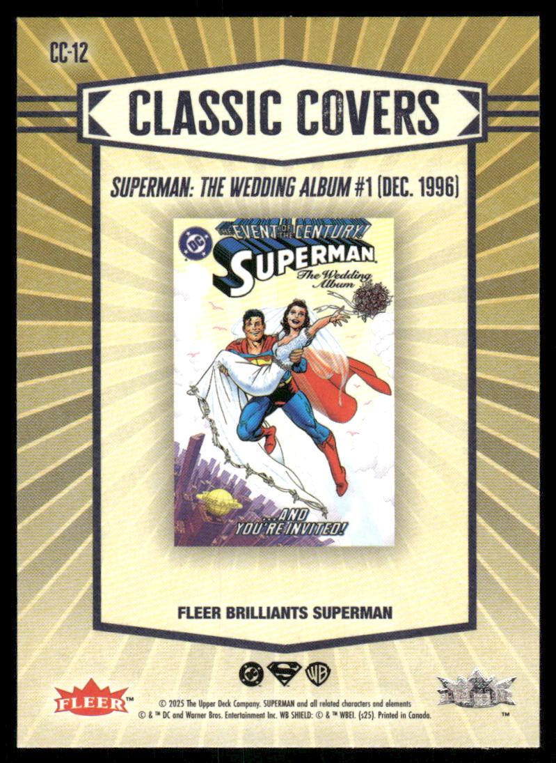2025 Fleer Brilliants Classic Covers #CC-12