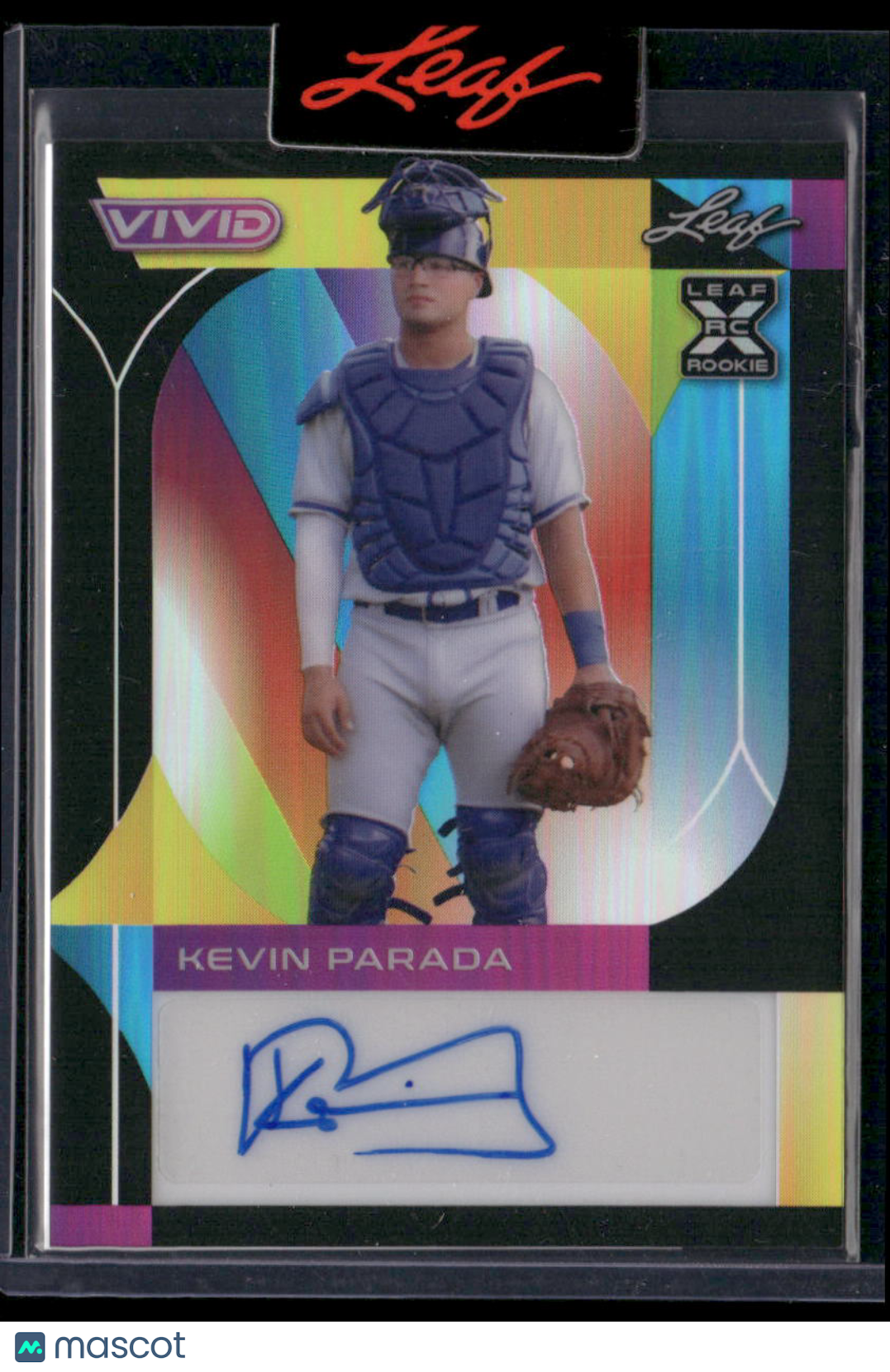 2023 Leaf Vivid Baseball Kevin Parada 1/1 RC Baseball