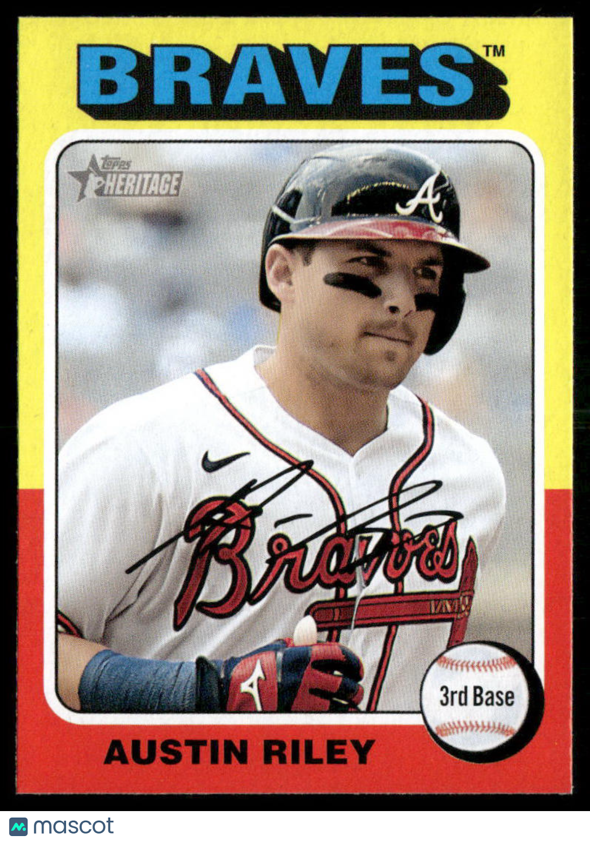 2024 Topps Heritage Austin Riley #431 Baseball