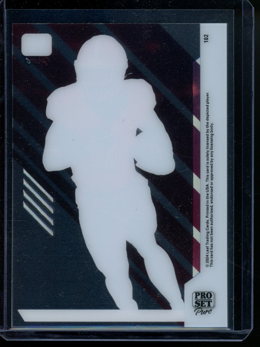 2024 Leaf Pro Set Pure Trevor Etienne #102 13/25 Football