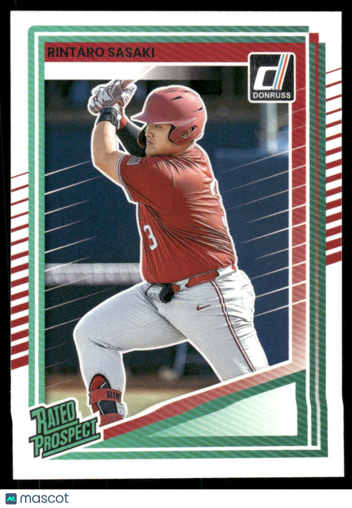 2025 Donruss Rated Prospect Rintaro Sasaki #127 Rated Prospect Baseball