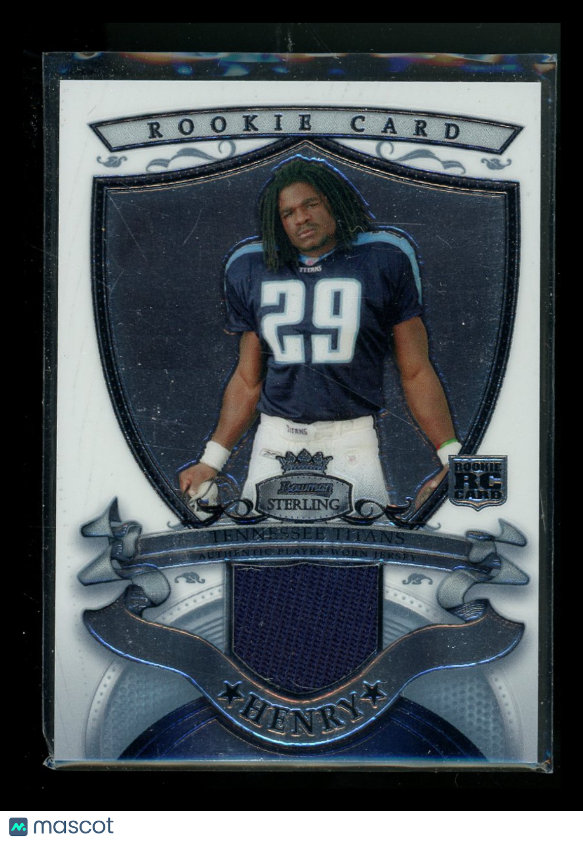 2007 Topps Bowman Sterling Chris Henry #BSRR-CH RC Football