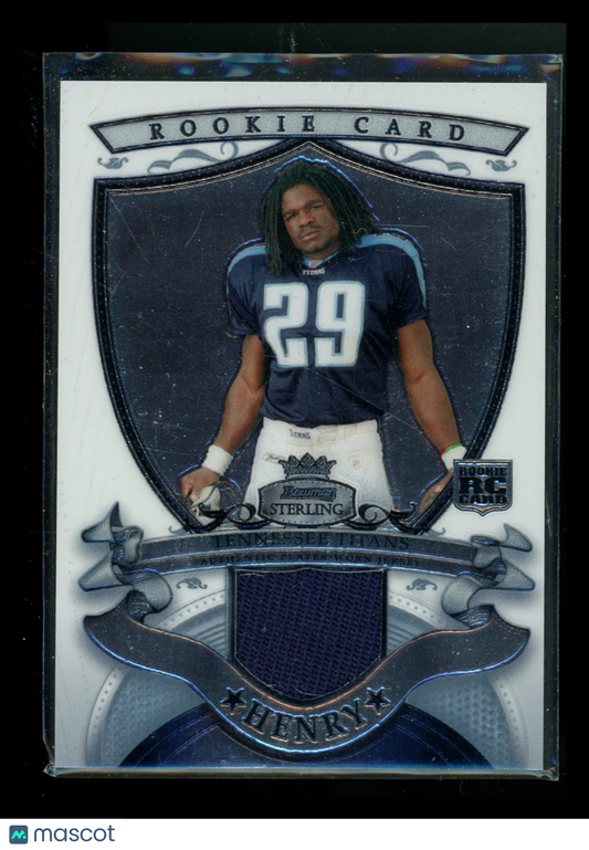 2007 Topps Bowman Sterling Chris Henry #BSRR-CH RC Football