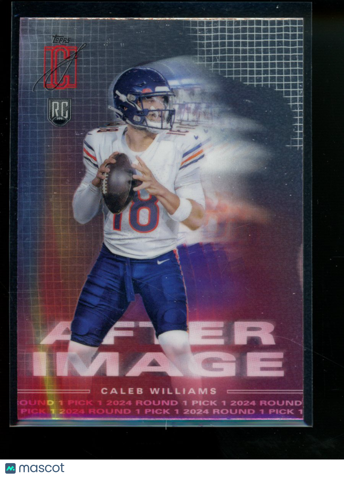 2025 Topps After Image Caleb Williams #AI-6 RC Football
