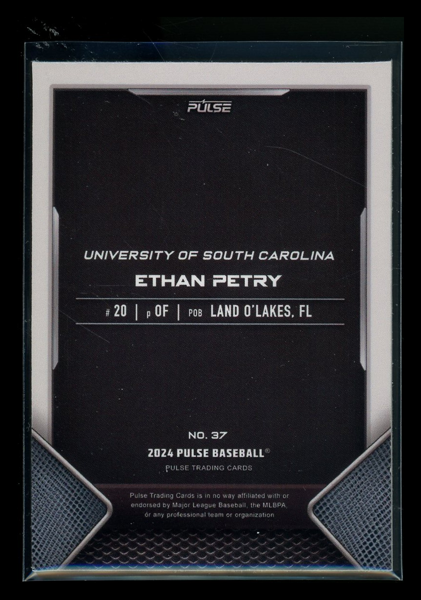 2024 Pulse Baseball Ethan Petry #37 Baseball