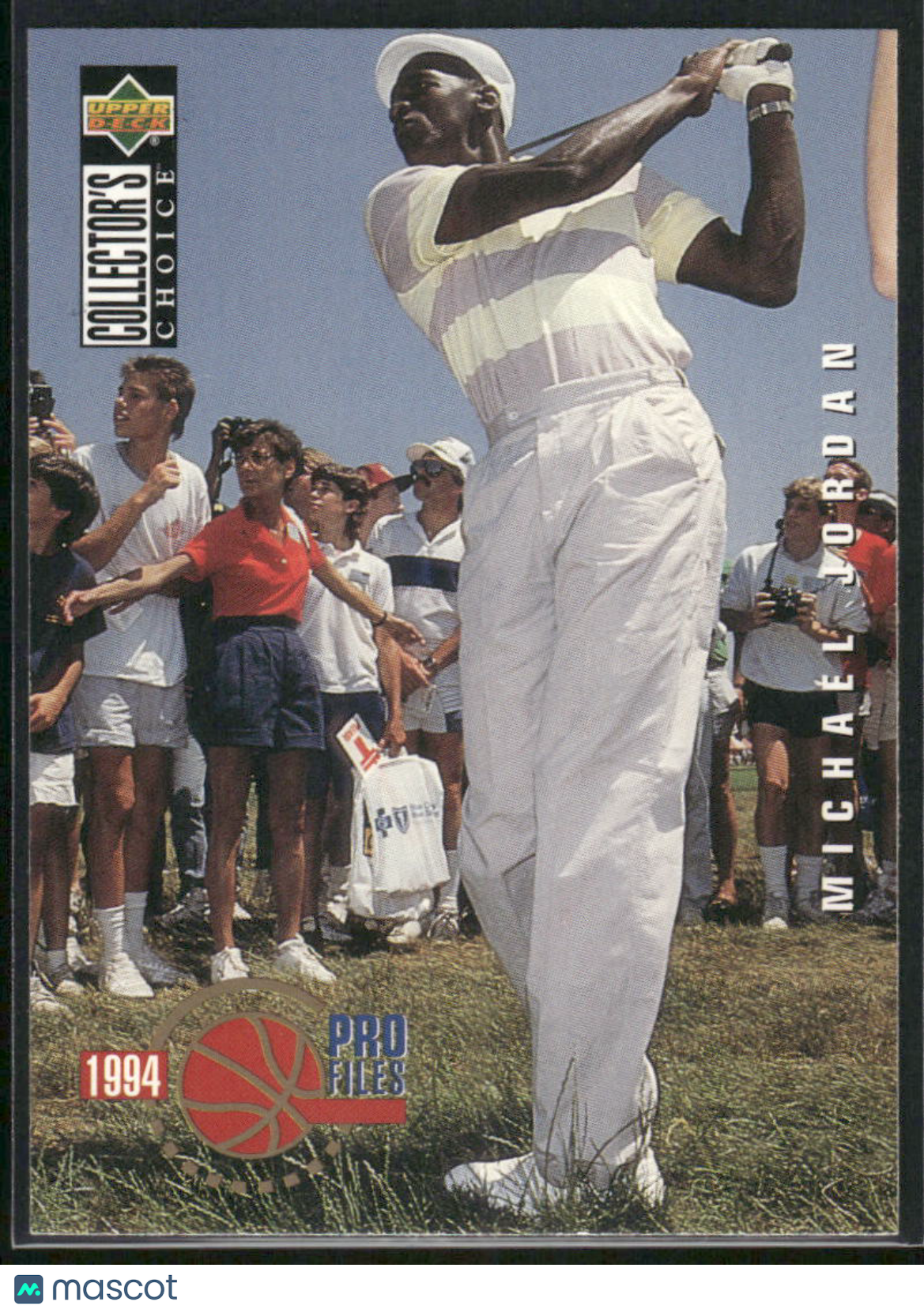 1994 Upper Deck Collector's Choice Pro Files Michael Jordan #204 Basketball