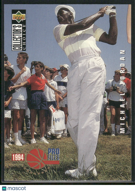 1994 Upper Deck Collector's Choice Pro Files Michael Jordan #204 Basketball