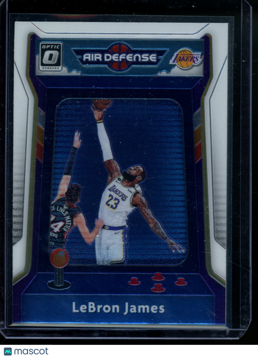 2020-21 Panini Donruss Optic Air Defense LeBron James #AD-3 Basketball
