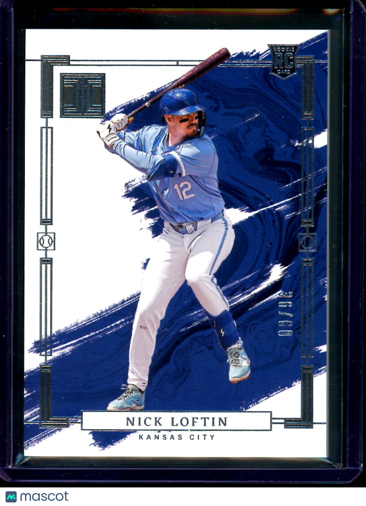 2024 Panini Impeccable Nick Loftin #57 36/60 Baseball