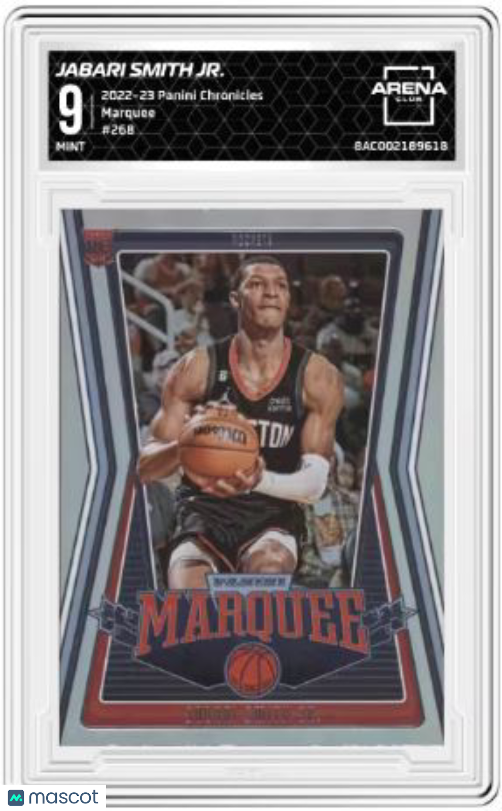 2022-23 Panini Chronicles Jabari Smith Jr. #268 Marquee Basketball Arena Club 9