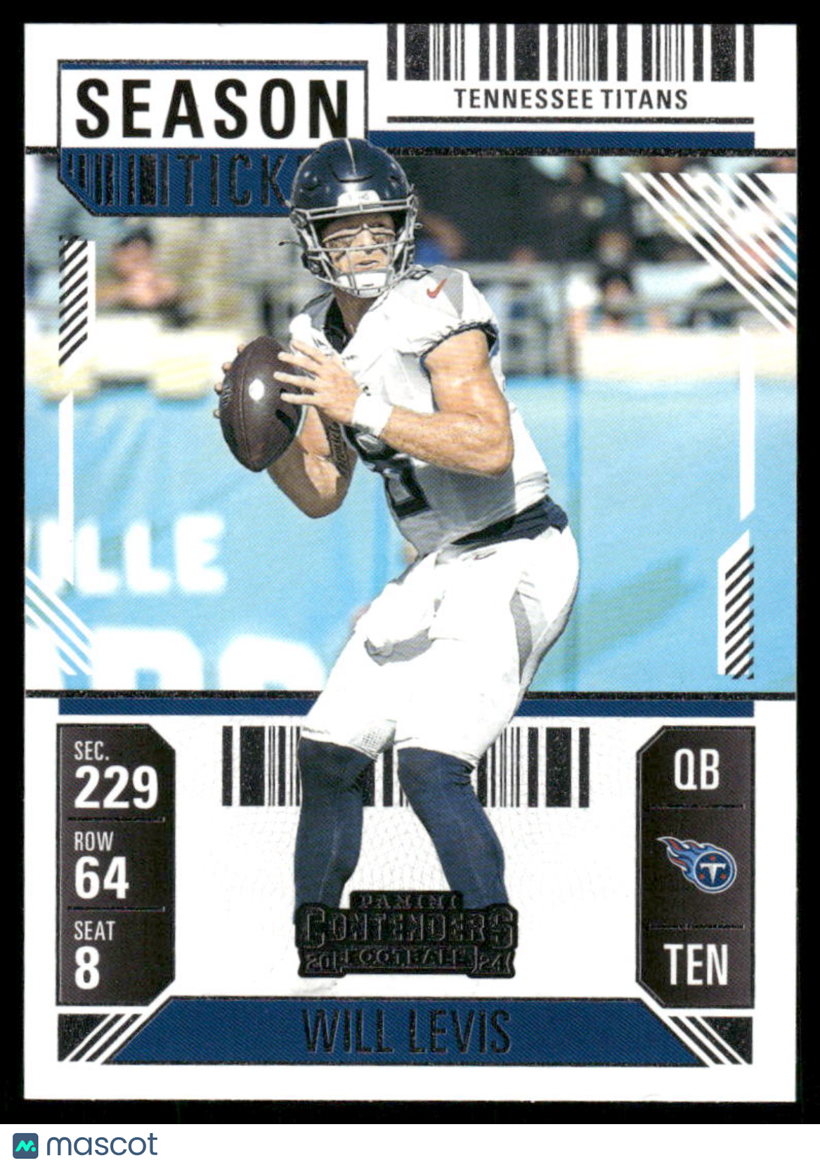 2024 Panini Contenders Football Will Levis #95 Football
