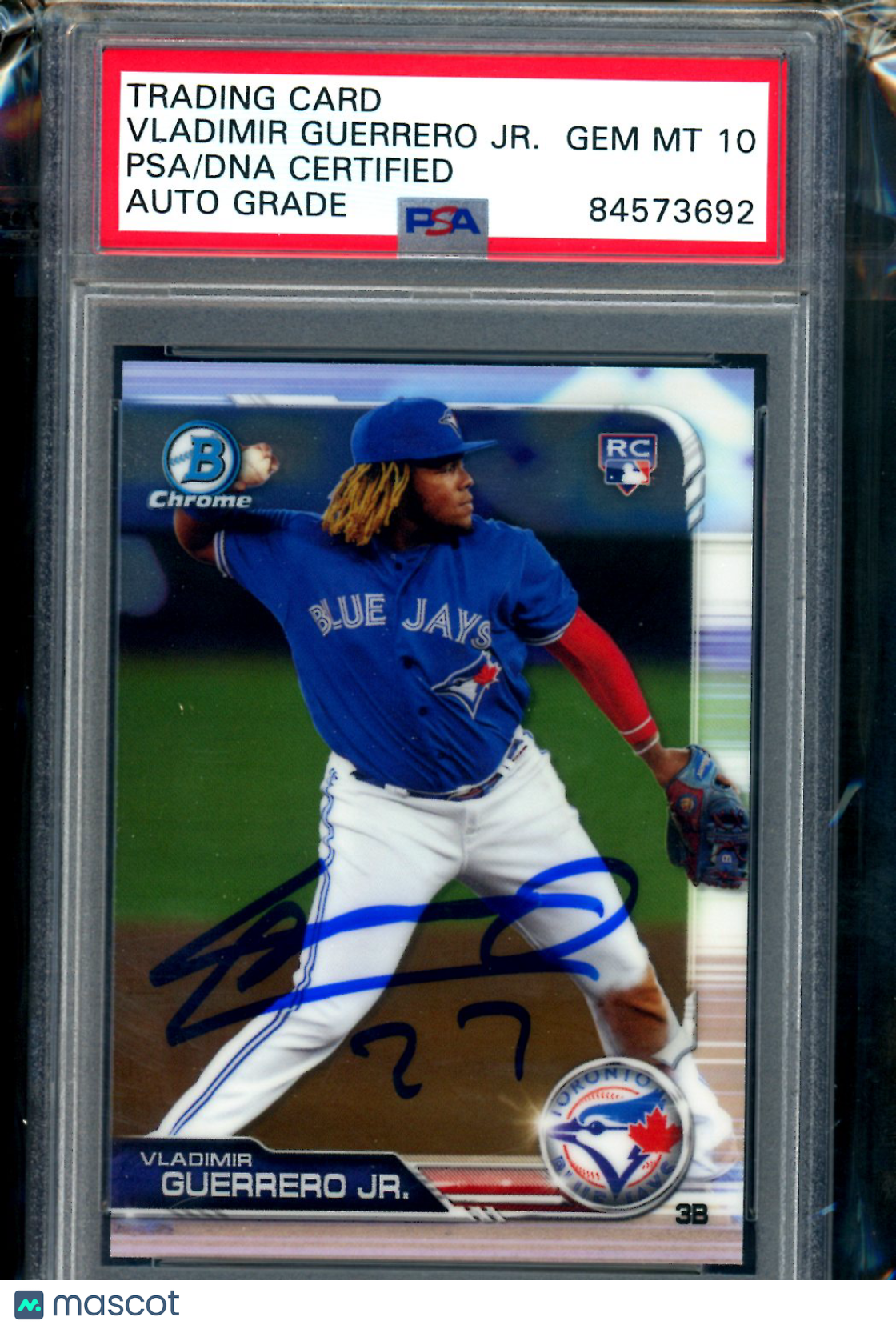 2019 Bowman Chrome Vladimir Guerrero JR. #244 RC Baseball