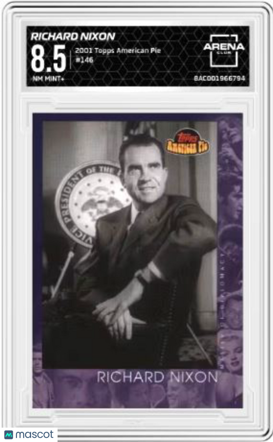 2001 Topps American Pie President Richard Nixon #146 Arena Club 8.5