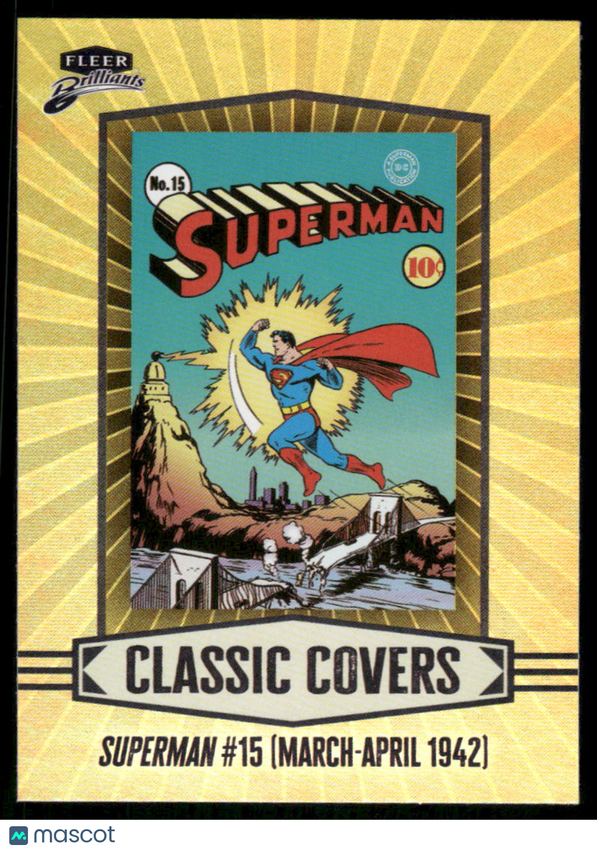 2025 Fleer Brilliants Classic Covers Superman #CC-3