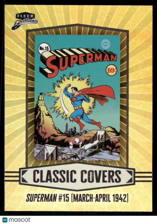 2025 Fleer Brilliants Classic Covers Superman #CC-3