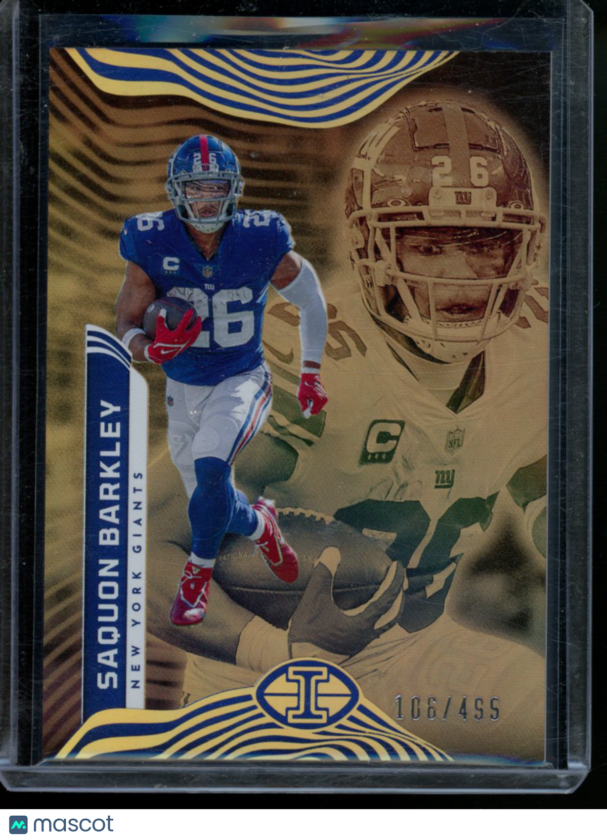 2022 Panini Illusions Saquon Barkley #74 106/499 Football