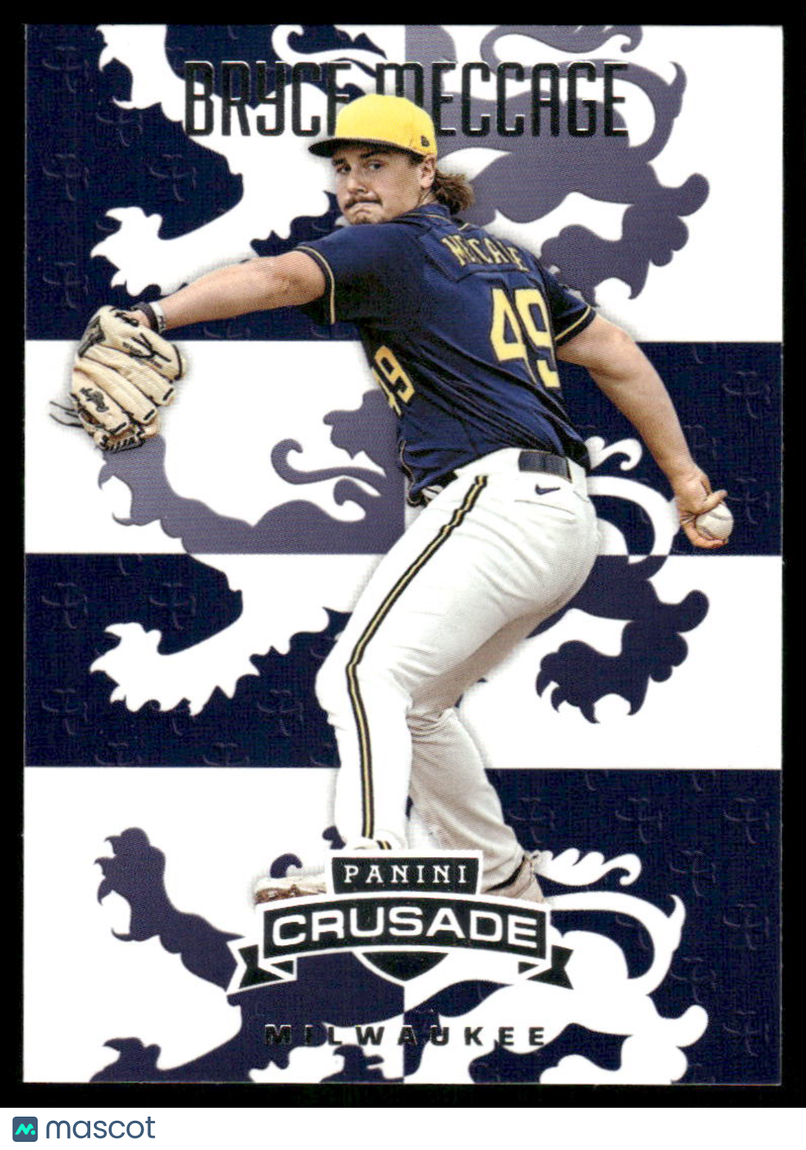 2025 Panini Crusade Baseball Bryce Meccage #54 Baseball