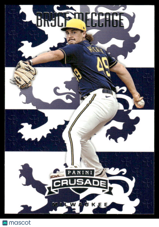 2025 Panini Crusade Baseball Bryce Meccage #54 Baseball