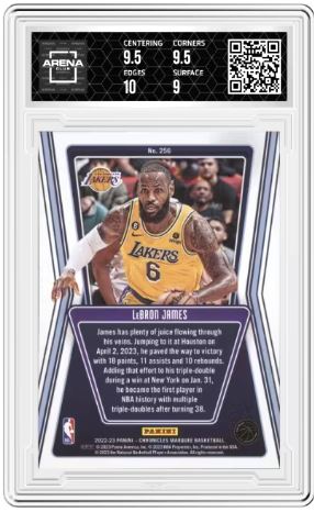 2022-23 Panini Chronicles LeBron James #256 Marquee Basketball