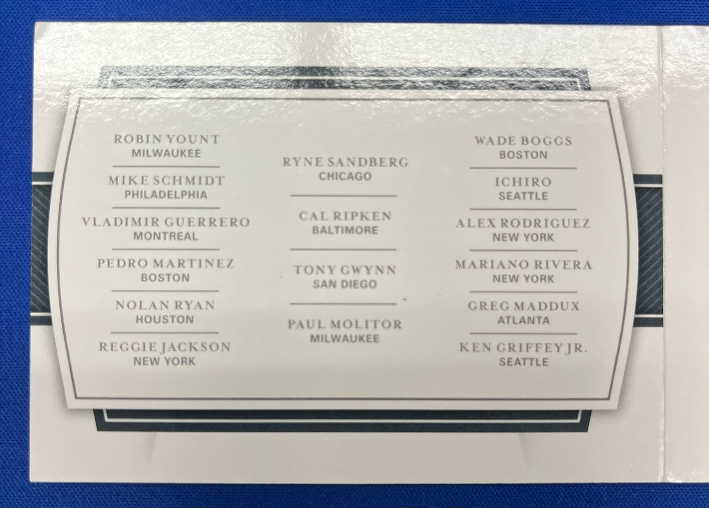 2020 Panini National Treasures 32 Players #TC-RT Treasure Chest Booklet 11/25