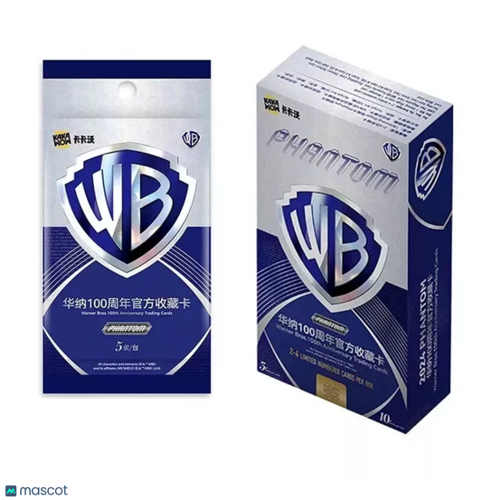 Kakawow 2024 PHANTOM Warner Bros 100th Anniversary Trading Cards Box Sealed NEW