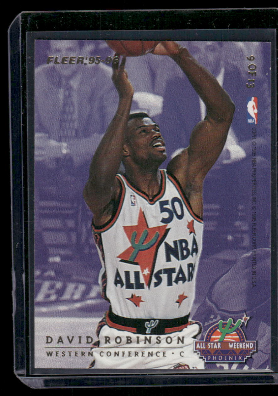 1995-96 Fleer Patrick Ewing David Robinson All-Star Weekend Basketball