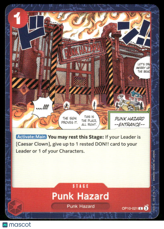 One Piece Card Game Punk Hazard #OP01-021 One Piece Royal Blood