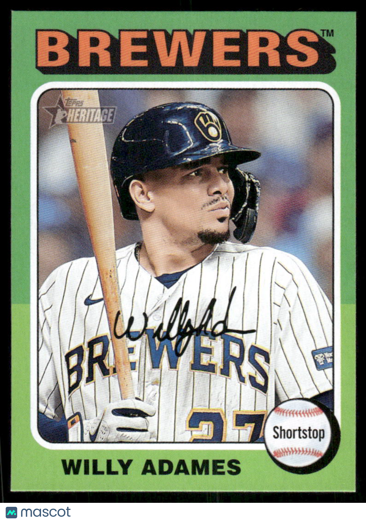 2024 Topps Heritage Willy Adames #155 Baseball