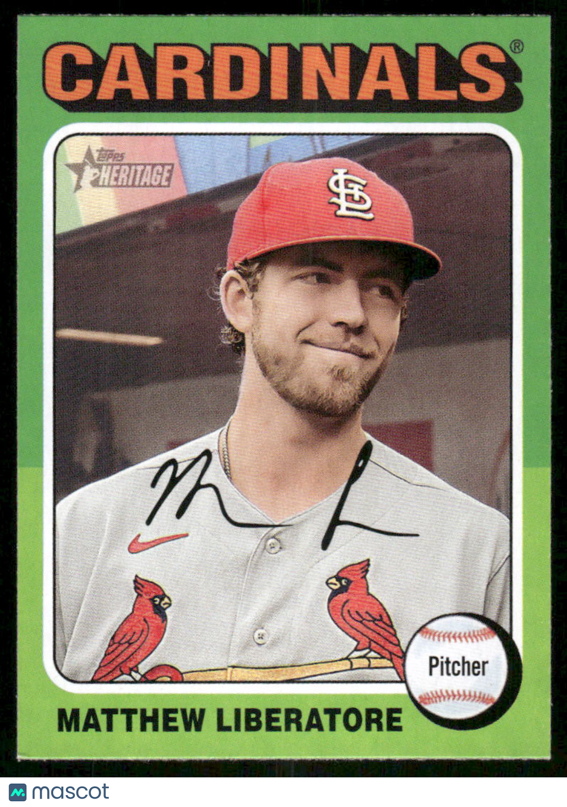 2024 Topps Heritage Matthew Liberatore #135 Baseball
