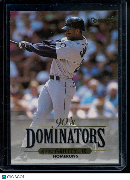 1996 Leaf 90's Dominators Ken Griffey Jr. #9 of 10 Baseball